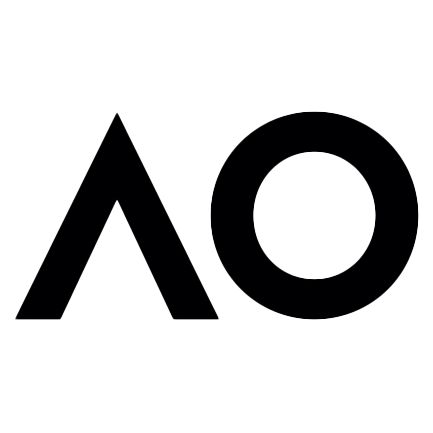 AO icon Black w clear background square